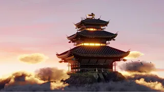 Soothing Japanese Music 🏮 Traditional Japanese Music - Japanese Zen Temple - 1 hour