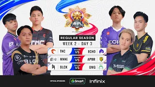 🔴LIVE | MPL PH S13 | FILIPINO-Week2 Day 3