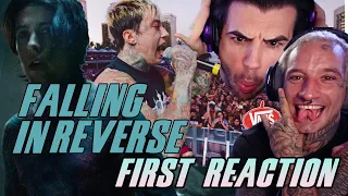Rock Band Mates React to Falling in Reverse Popular Monster & Losing My Life LIVE