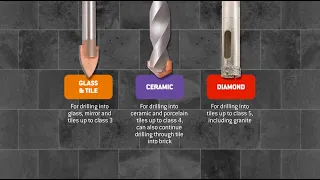 How to Select & Drill into Ceramics & Glass with Ruwag Ceramic Drill Bits