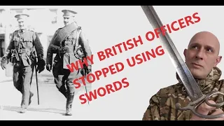 Why BRITISH ARMY Infantry Officers STOPPED carrying SWORDS
