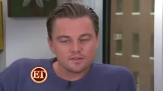 Leonardo DiCaprio Talking About "Shutter Island" on ET