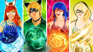 FOUR ELEMENTS in REAL LIFE | COSPLAY for TEENS