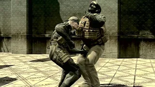 Evolution of the Crotch Grab in Metal Gear Solid