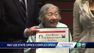 Newest California state office complex honors longest-serving employee, May Lee