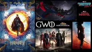 SDCC Recap, Doctor Strange, Wonder Woman and Justice League Trailers | G.W.O. 003