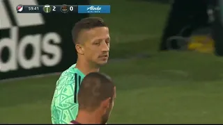 Portland Timbers 2 - 0 Houston | Ivacic (POR) Great Double Save