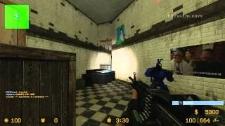 [CS: Source ZM] Zombie Escape "Elevator Escape" Gameplay