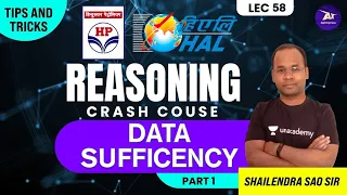 Reasoning | Data  Sufficiency -1| HPCL | GATE | ESE | HAL | AFCAT | Campus Placement