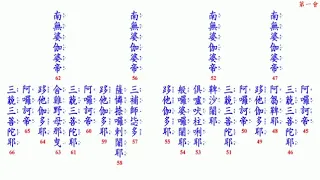 【大佛頂首楞嚴神咒】2兩小時唱誦播放版