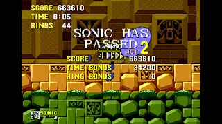 Super Sonic + Hyper Sonic in Sonic 1 in 12min 15 44sec 4 3 Aspect TAS Without CamHack by DMTM 2017 1