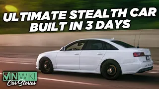 We built a car that’s INVISIBLE to cops in 3 days!