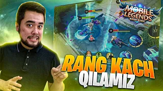 RANG KACH QILAMIZ | MOBILE LEGENDS | O'ZBEKCHA LETSPLAY