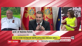 INFO JUTRO - Crna Gora je neprijateljska država Srbiji!