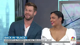 Chris Hemsworth And Tessa Thompson