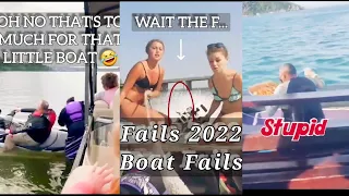 BOAT FAILS 2022 Try Not to Laugh challenge 🤣