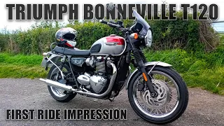 Triumph Bonneville T120 First Ride Impression