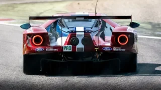 2018 Ford GT LM in action: WEC GTE & IMSA GTLM cars testing at Monza!