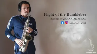 Flight of the Bumblebee saxophone by zakariae ahlal (200 bpm)