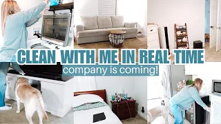 REAL TIME CLEAN WITH ME : Cleaning For Company