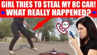 CRAZY "KAREN" TRIES TO STEAL RC CAR! (WHAT REALLY HAPPENED) EPISODE #1