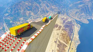 MEGA RAMPA 100% IMPOSIBLE! VELOCIDAD INFINITA! - GTA V ONLINE