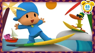 🏖  POCOYO in ENGLISH - Beach Holidays [ 88 minutes ] | Full Episodes | VIDEOS and CARTOONS for KIDS