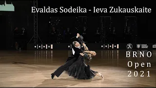 Evaldas Sodeika and Ieva Zukauskaite winner of WDSF World Championship Standard. Slow Walz