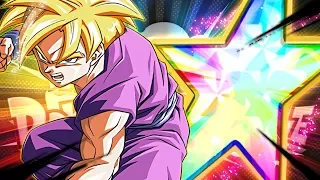 THIS GUY NEEDS AN AWAKENING!! 100% RAINBOW STAR F2P STR SSJ GOHAN! (DBZ: Dokkan Battle)