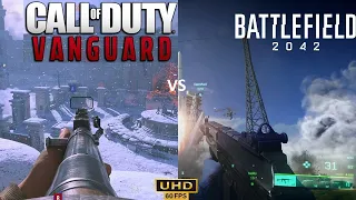 Call of Duty Vanguard vs Battlefield 2042 Direct Gameplay Comparison