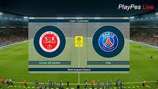 PES 2019 - STADE DE REIMS vs PARIS SAINT-GERMAIN - Full Match & Amazing Goals - PC Gameplay FHD