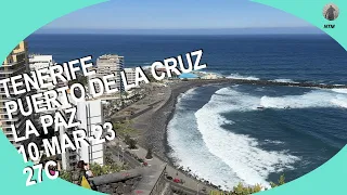 TENERIFE, Puerto de la Cruz, La Paz, 10 Mar-23, 27C