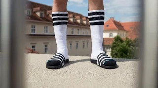 Adidas Originals Adiletten and Stance Boneless Socks