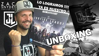 UNBOXING !!! LO CONSEGUIMOS !!! - Blu-Ray Zack Snyder´s Justice League - Snyder Cut - Liga Justicia