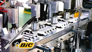 Ever Wondered How BIC Ballpoint Pens Are Made?! Join us on this FanTECHstic Factory Tour!