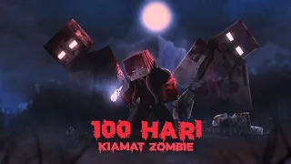 100 Hari Minecraft Tapi Kiamat Zombie!! Petualangan Si Cupu (Part 1)