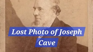 Joseph Cave - Lost Photo of Spalding Man