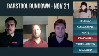 Barstool Rundown - November 21, 2016