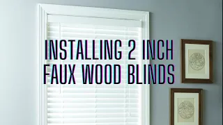 Easy Way to Install Blinds
