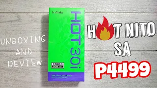 INFINIX HOT 30i UNBOXING & MINI REVIEW TAGALOG