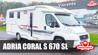 Så fungerar ADRIA CORAL S 670 SL - Vincents Husbil & Husvagn