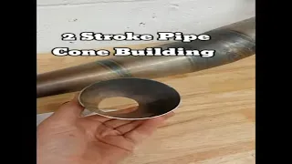 2 Stroke Exhaust Pipe BUILD - Cone Making!