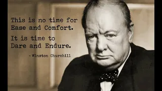 Winston Churchill: FULL Finest Hour Speech with Subtitles