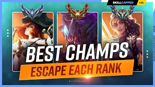 THE NEW BEST Champions to Climb for EVERY RANK! - League of Legends