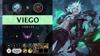 Viego Jungle vs Graves - KR Master Patch 14.9