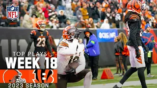 Cleveland Browns Top Plays vs. Cincinnati Bengals | 2023 Regular Season Week 18