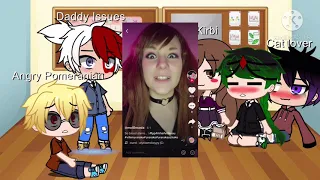 MHA react to tik toks (shindeku) (read desc of you wanna play among us my username is M Demonic)