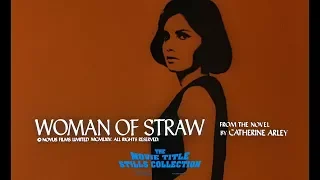 Woman of Straw (1964) title sequence