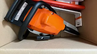 Unboxing Stihl MS 162 Part 1 von 2