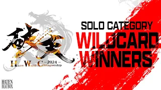 HWC2024 SOLO Category | Wildcard Winners Announcement | Haten World Championship 2024